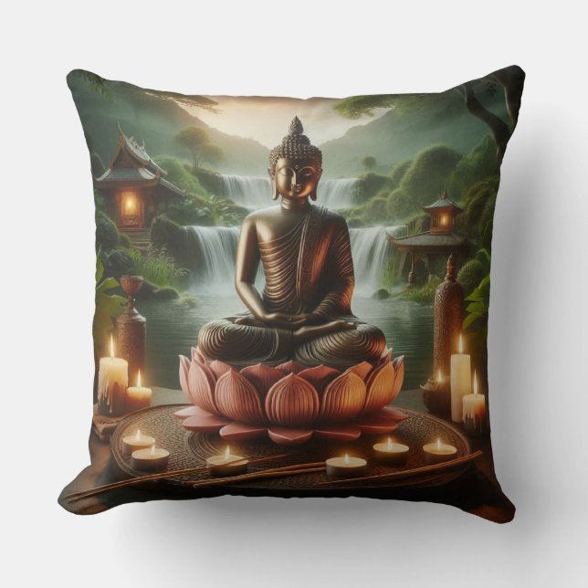 Coussin Bouddha (Recto)