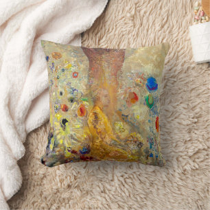 Coussin Bouddha à deux côtés   Odilon Redon  
