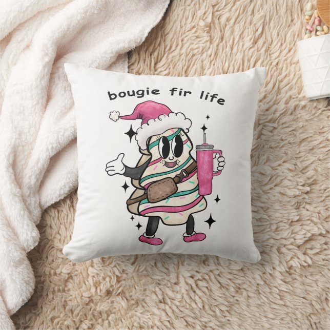 Coussin Bougie Fir Life, Boujee Christmas Tree, Cadeau de  (Couverture)