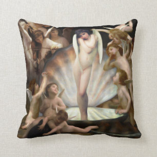 Coussin Bouguereau's Angels Surround