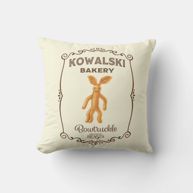 Coussin Boulangerie Kowalski - Bowtruckle (Recto)