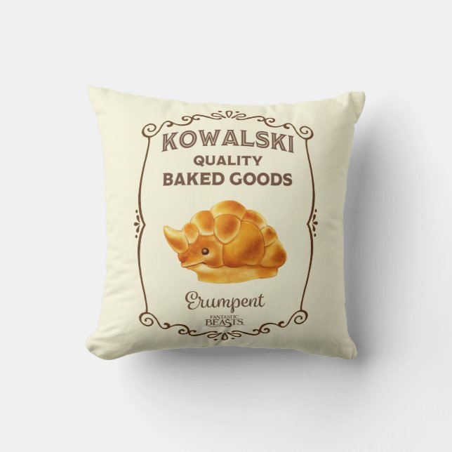 Coussin Boulangerie Kowalski - Erumpent (Recto)