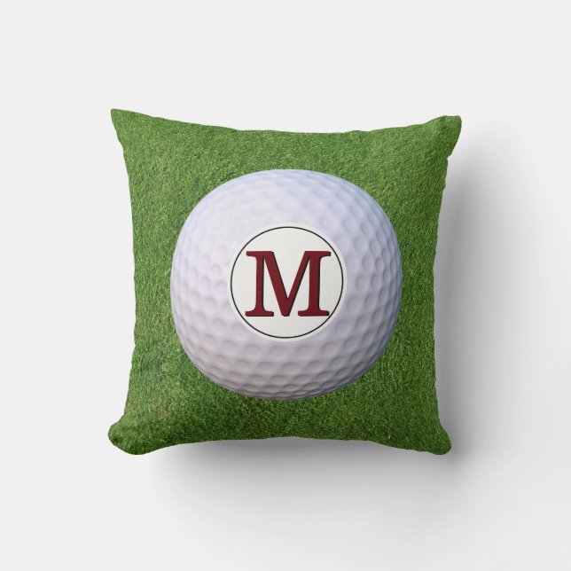 Coussin Boule de golf Monogram Golf Greens Turf (Recto)