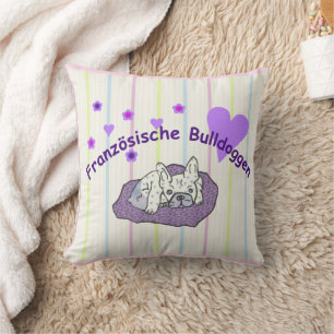 Coussin Bouledogues français 
