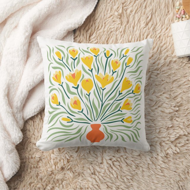 Coussin Bouquet de fleurs dans un vase (Couverture)