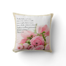 Bouquet de rose en pastel de vers de bible de
