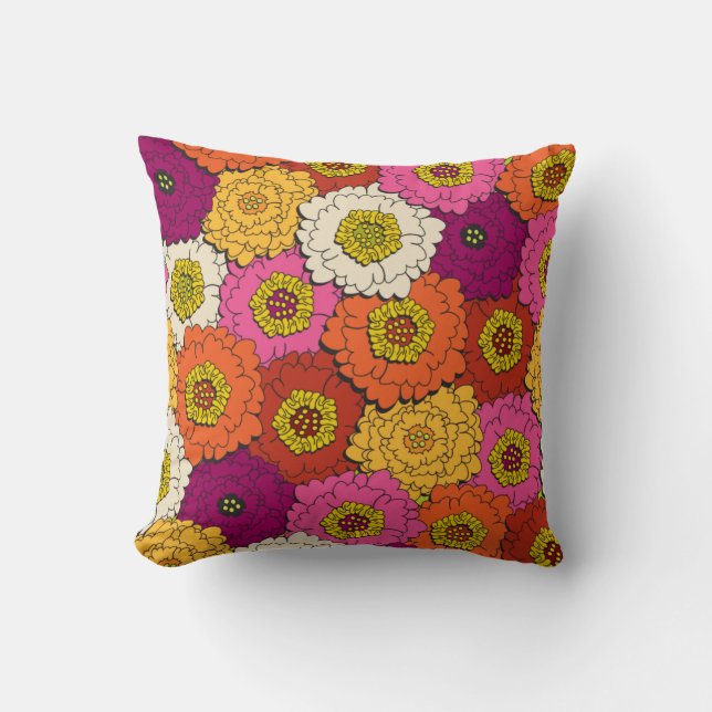 Coussin Bouquet urbain (Recto)