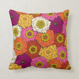 Coussin Bouquet urbain