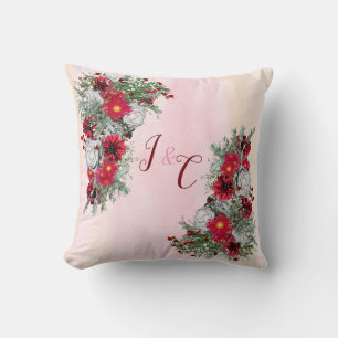Coussin Bouquets de fleurs de Bourgogne