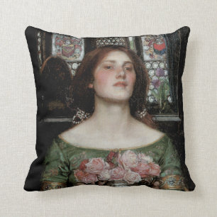Coussin Boutons de rose du YE de rassemblement tandis que