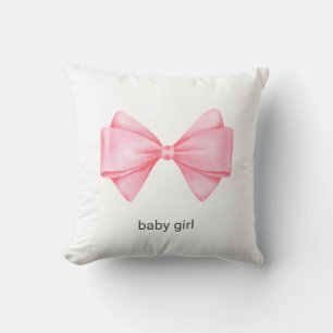 Coussin Bow rose