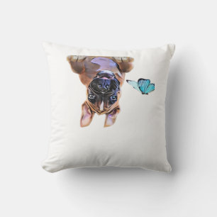 Coussin Boxe Peekaboo Avec Papillons