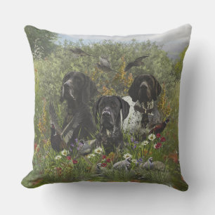 Coussin Braques allemands à poil court  