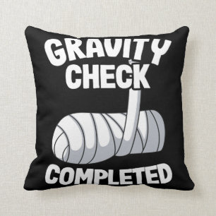 Coussin Bras cassé S'améliorer Bientôt Gravity Check Te