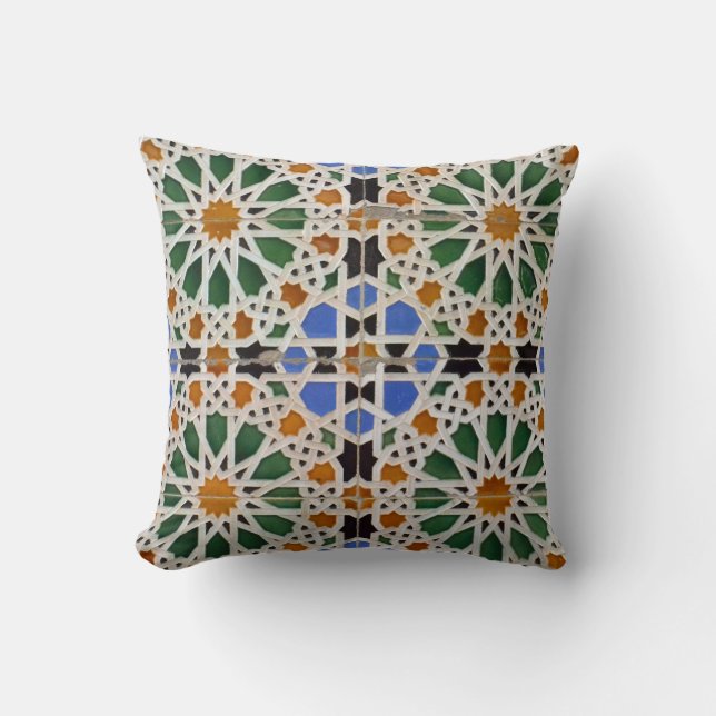 Coussin Bright Rustic Mosaic (Recto)