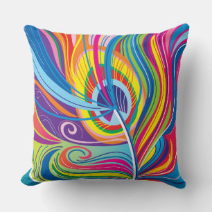 Coussin Brise de plume vibrante