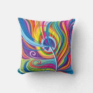 Coussin Brise de plume vibrante