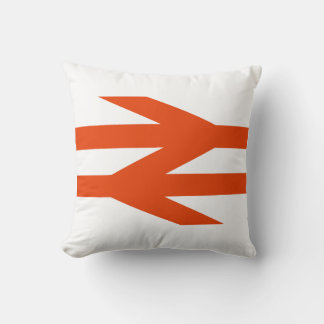 Coussin British Rail Double Arrow Logo