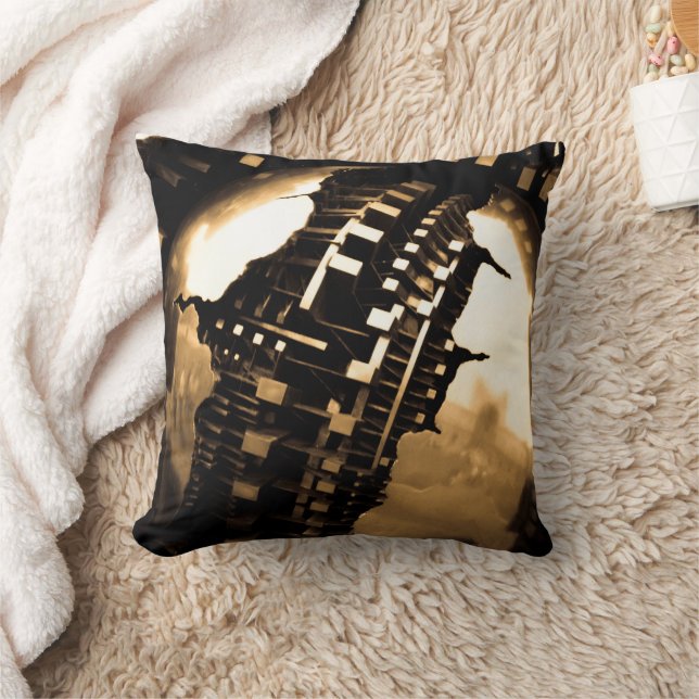 Coussin Bronze Steampunk (Couverture)