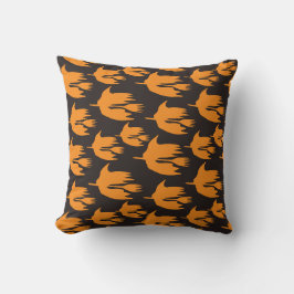 Coussin Broom Ride nocturne - motif Halloween sans soudure