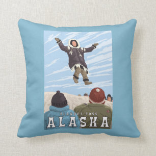 Coussin Brouette, Vintage voyage de lancer de couverture