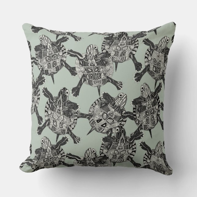 Coussin brouillard de la tortue (Recto)