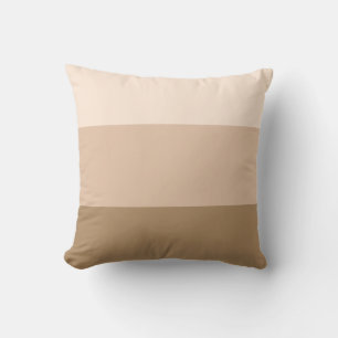 Coussin Brown Ombre strié