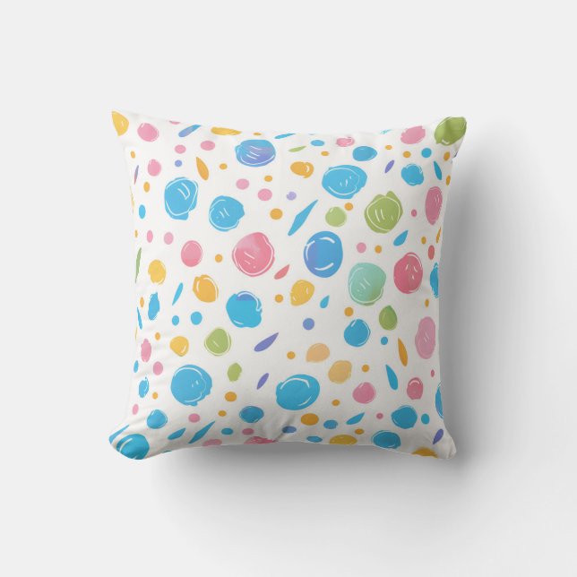 Coussin Bubbly Confetti (Recto)