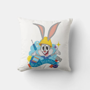 Coussin BUGS BUNNY BUILDERS™ Art du personnage de BUGS BU