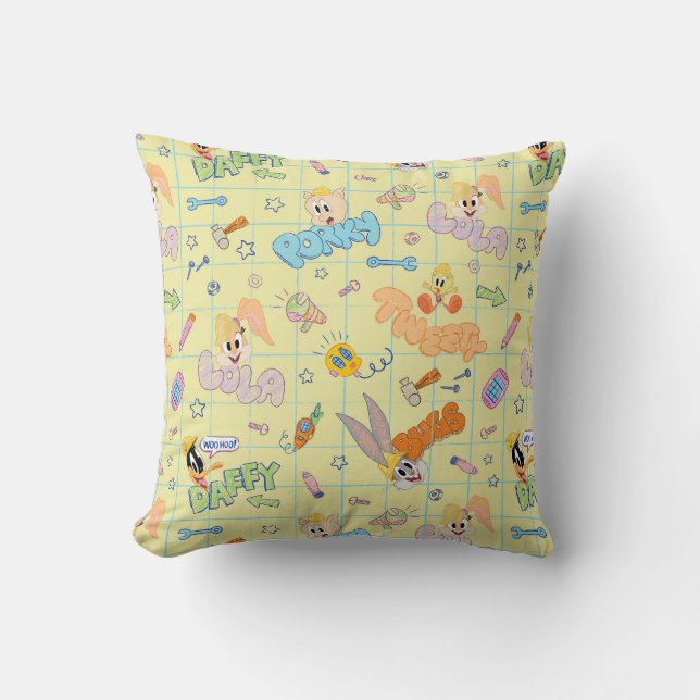 Coussin BUGS BUNNY BUILDERS™| Character Sketch Pattern (Recto)