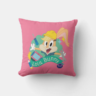 Coussin BUGS BUNNY BUILDERS™  Graphisme de personnage Lola
