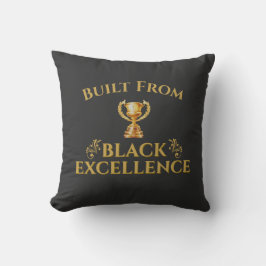 Coussin Built From Black Excellence Legacy