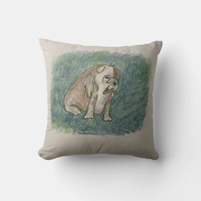 Coussin Bull Dog (Recto)