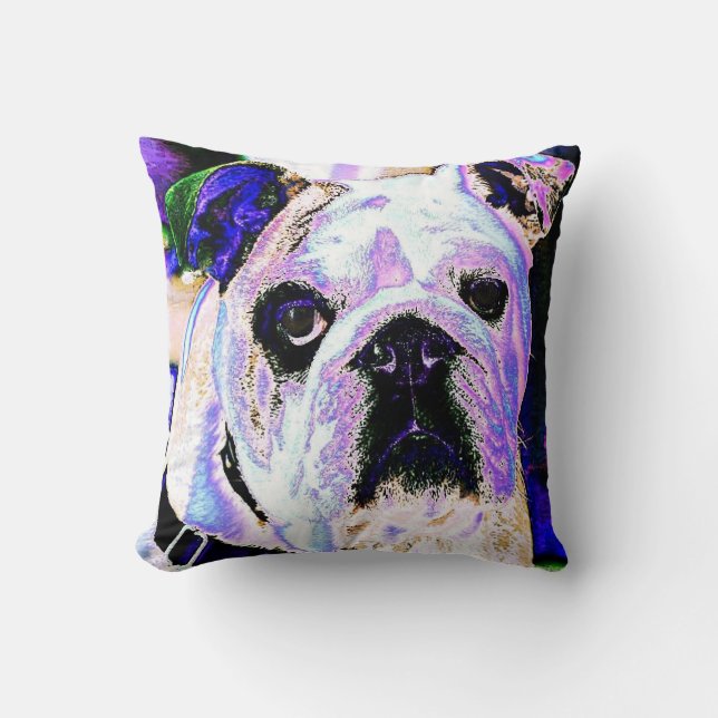 Coussin Bulldog anglais (Recto)