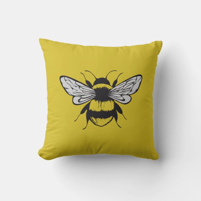 Coussin Bumble Bee (Recto)
