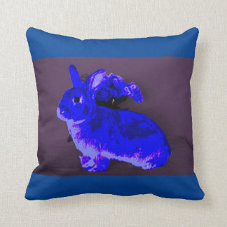 Coussin Bunny Bleu