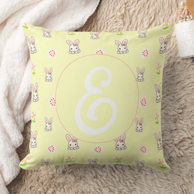 Coussin Bunny Bloom Délice (Couverture)
