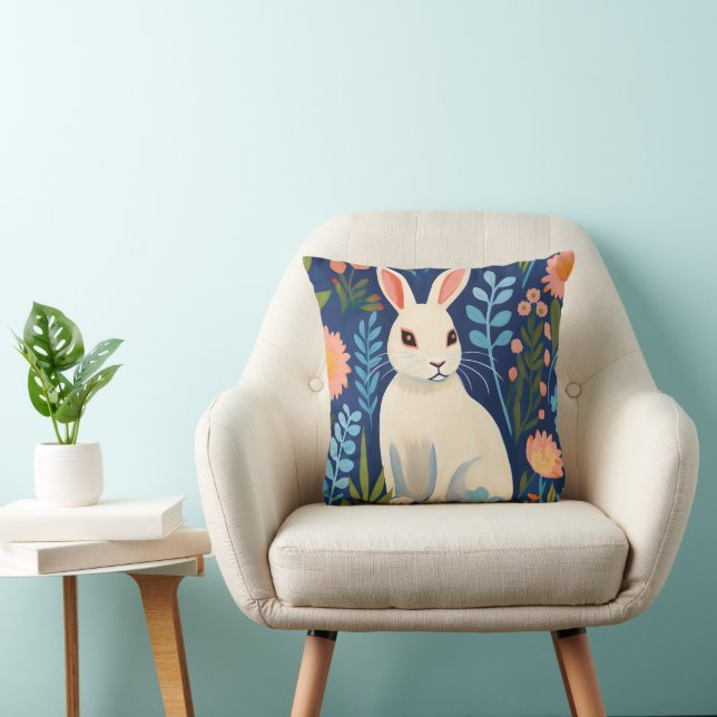 Coussin Bunny Floral (Chaise)