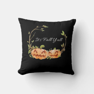 Coussin C’est l’automne Y’all Halloween Cool unique