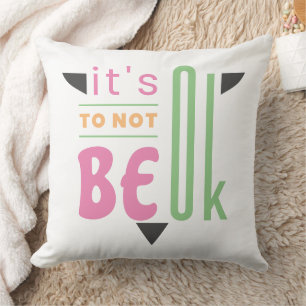 Coussin Ça ne va pas.