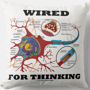 Coussin Câblé Pour Penser Neuron Synapse Neuropsychologie