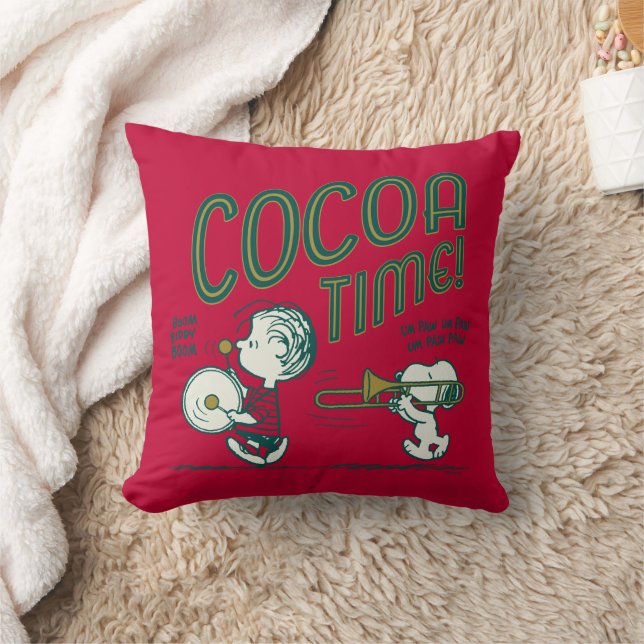 Coussin cacahuètes | Snoopy & Linus Cocoa Time (Couverture)
