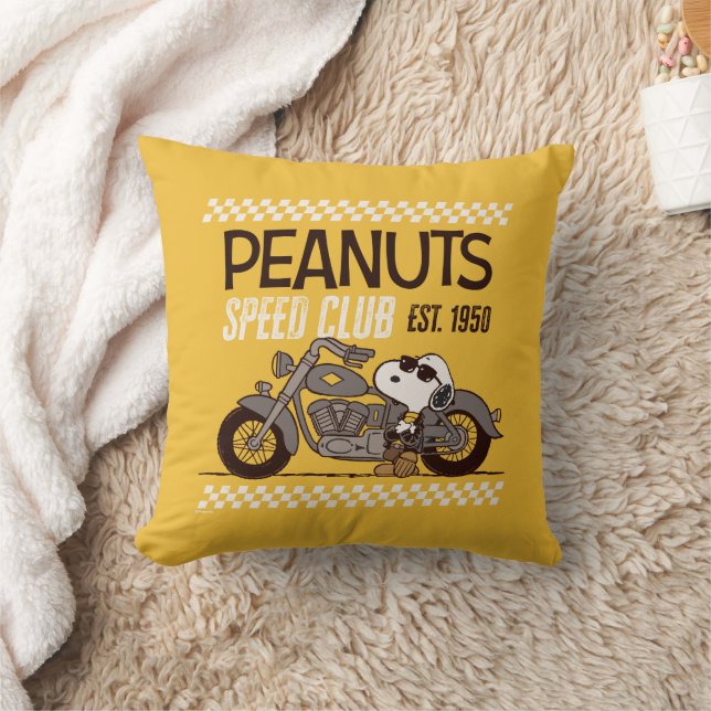 Coussin cacahuètes | Snoopy Speed Club (Couverture)