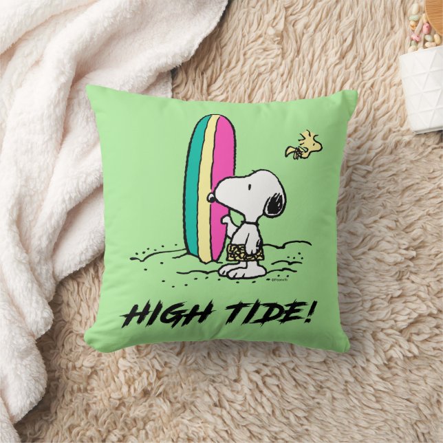 Coussin cacahuètes | Snoopy & Woodstock High Tide (Couverture)
