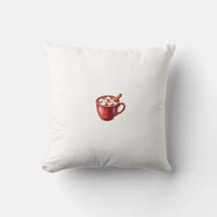 Coussin Cacao Chaud avec Guimauves