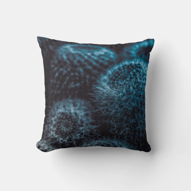 Coussin Cactus foncé (Recto)