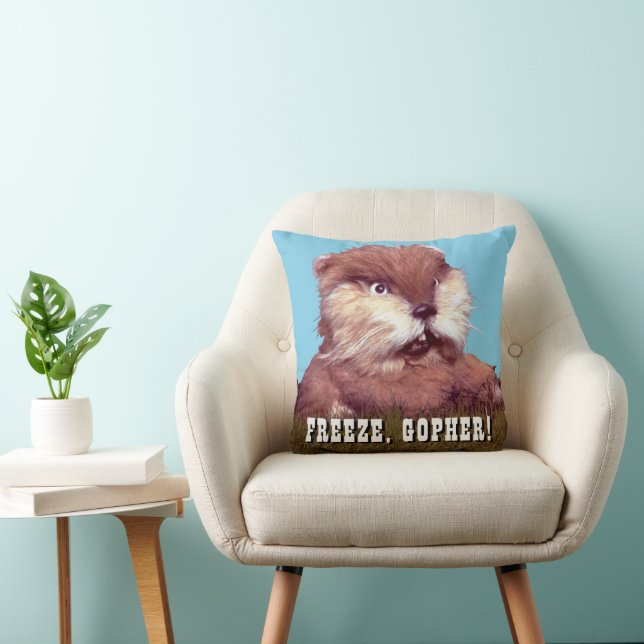 Coussin Caddyshack | Freeze, Gopher ! (Chaise)