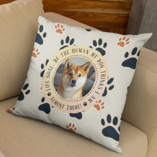 Coussin Cadeau Amusant Dog - Objectif de vie