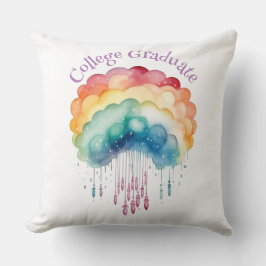 Coussin cadeau aux diplômés du collège