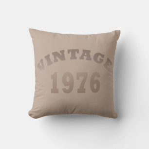 Coussin Cadeau d'anniversaire 50 ans millésime 1976